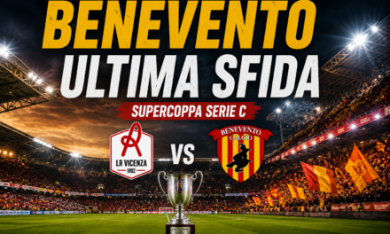 Benevento, ultima battaglia: al “Menti” per alzare la Supercoppa