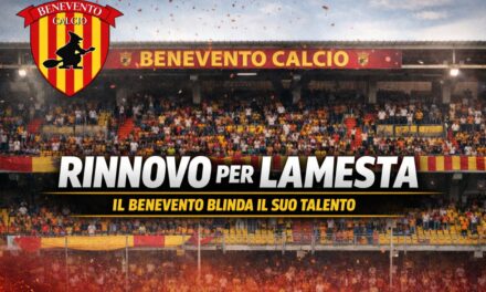 Benevento, accelerata per il rinnovo di Lamesta: il club vuole blindare il suo uomo‑simbolo