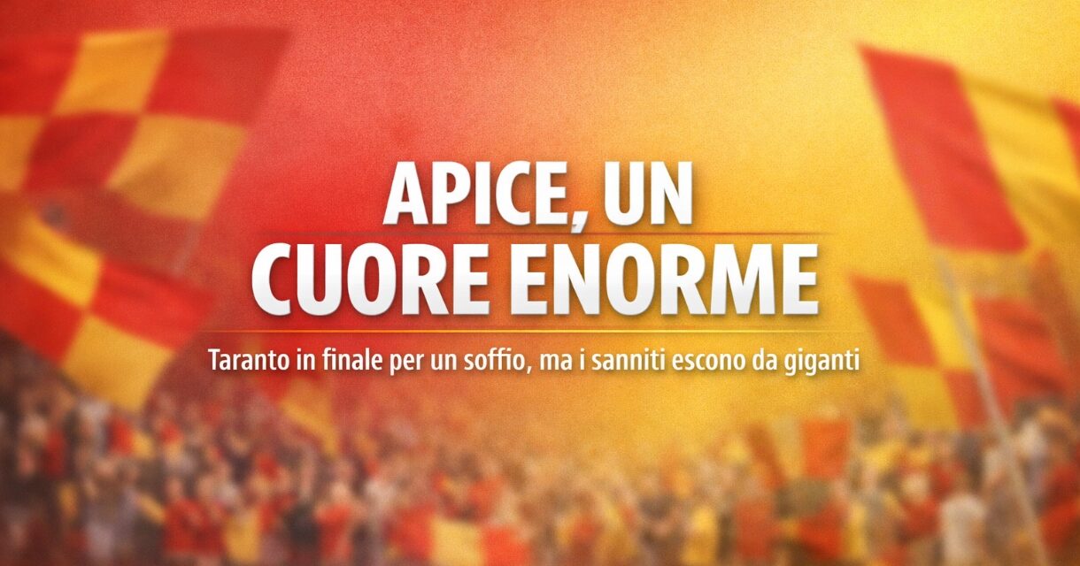 Apice, un cuore enorme: Taranto in finale per un soffio, ma i sanniti escono da giganti