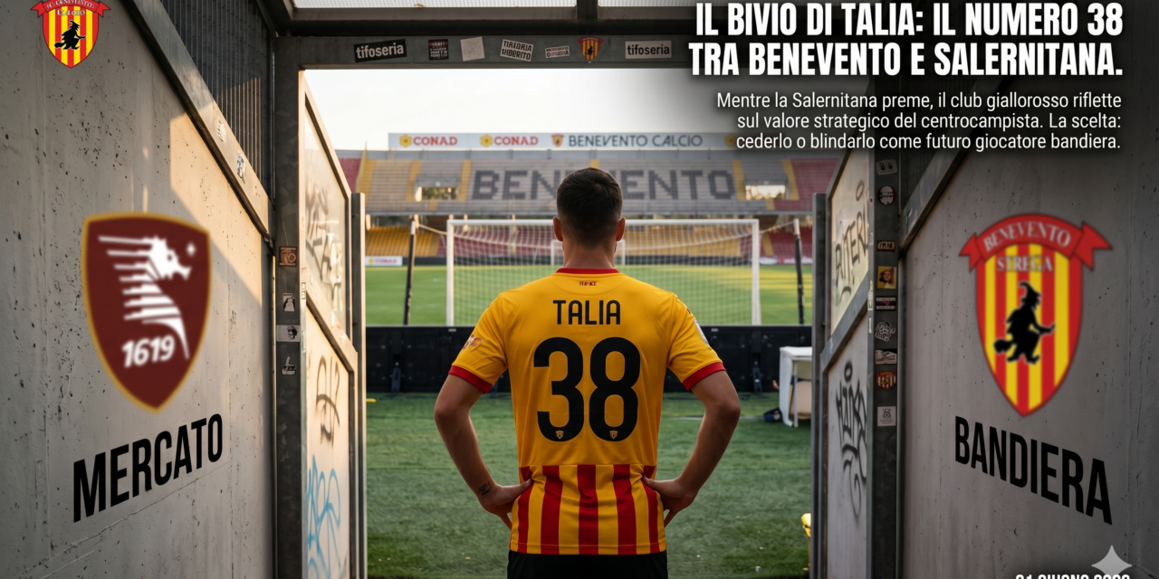 Talia tra Benevento e Salernitana: il bivio di giugno