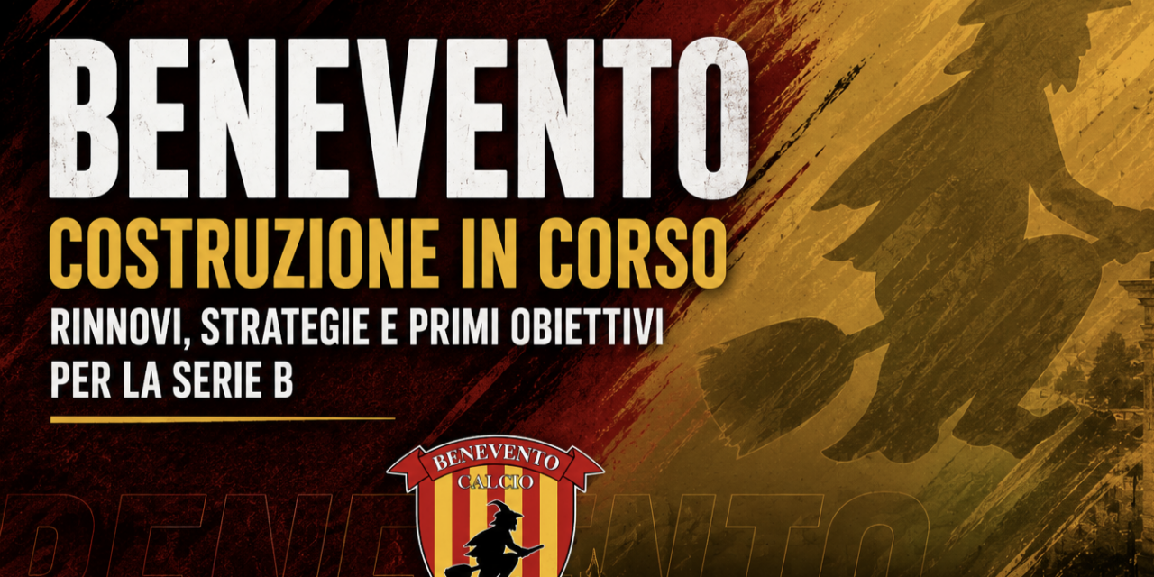 Benevento, tra rinnovi e mercato: Caldirola verso la conferma, spunta il talento Postiglione
