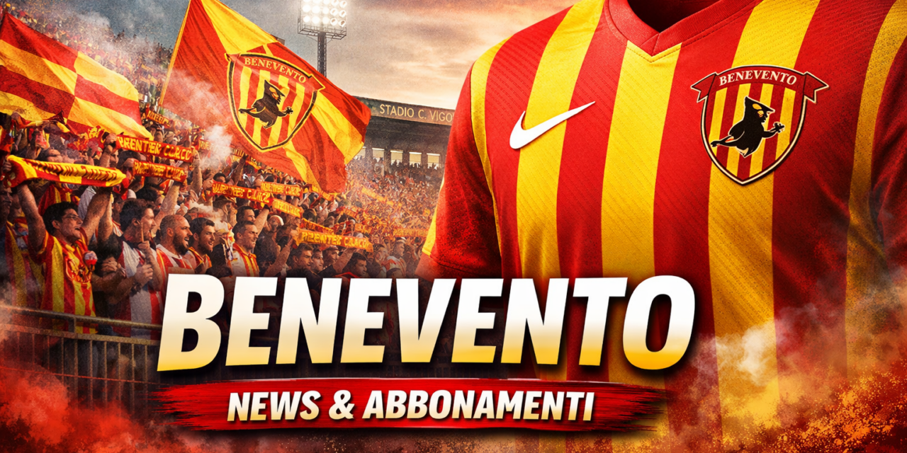 Benevento, conto alla rovescia per gli abbonamenti: via tra il 1° e il 2 luglio. Attesa per la nuova maglia