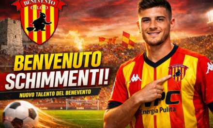 Schimmenti firma con il Benevento fino al 2029