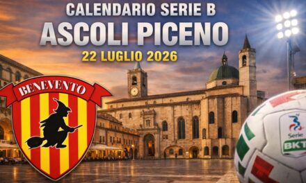 Benevento, ufficiale la data del calendario di Serie B: la presentazione sarà ad Ascoli Piceno