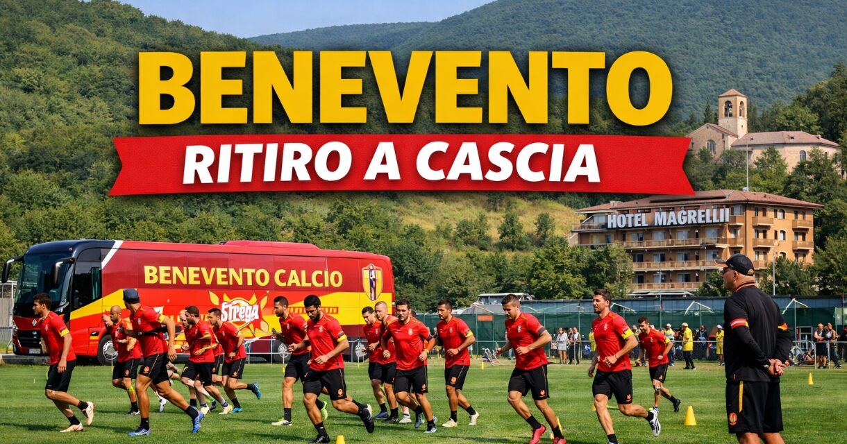 Benevento, fissato il percorso estivo: raduno il 6 luglio, poi Cascia dal 23