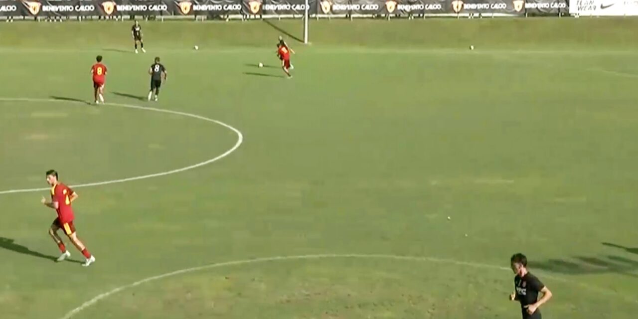 Benevento-Roma Primavera, il test di Cascia si chiude 2-0: Mignani apre, Talia chiude