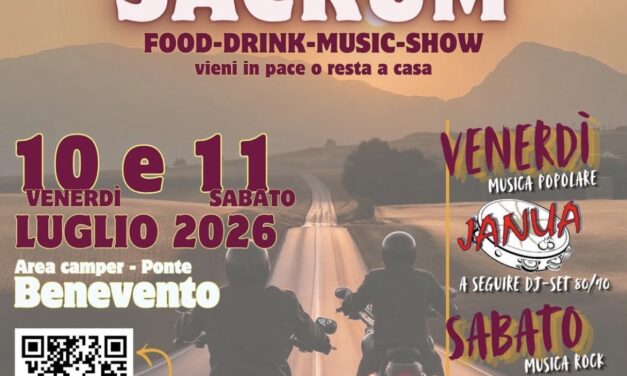 Il rombo dei motori torna a Ponte: il 10 e 11 luglio arriva il IV ‘Ver Sacrum – biker fest’