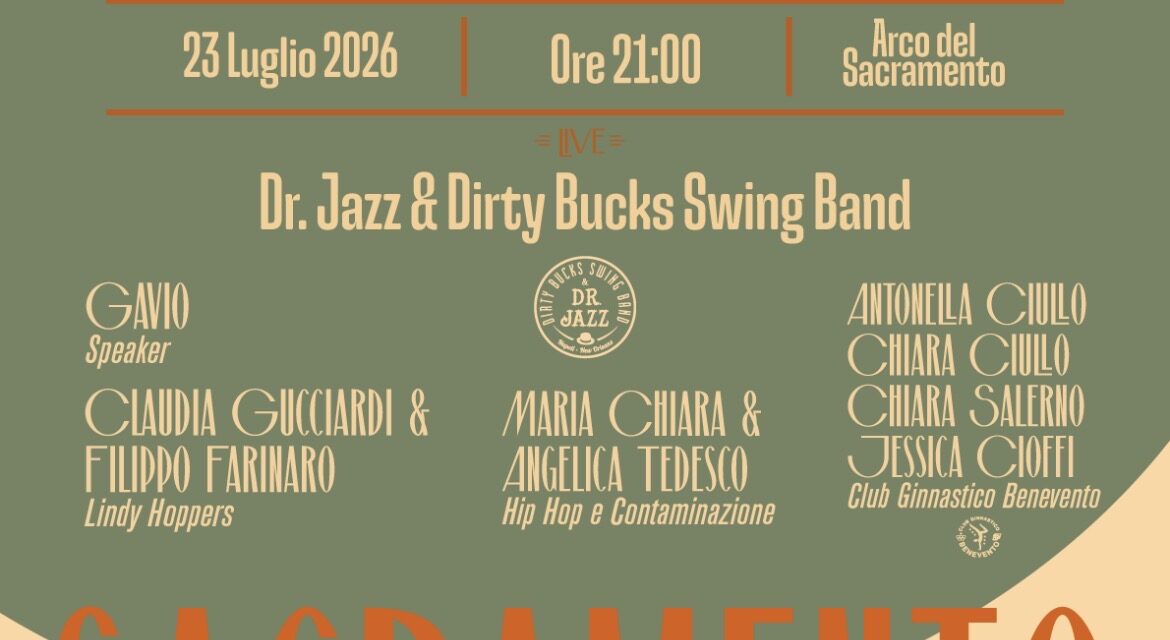 Il Funambolo presenta RADIO DJANGO Lo spettacolo andrà in scena nell’ambito dell’Estate all’Arco del Sacramento