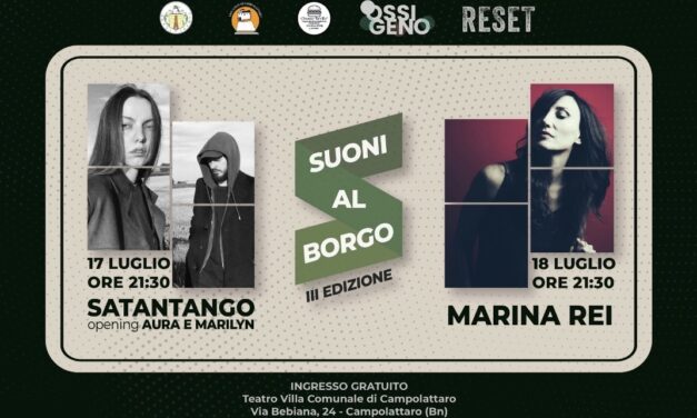 Campolattaro, 17 e 18 luglio, ‘Suoni al Borgo’