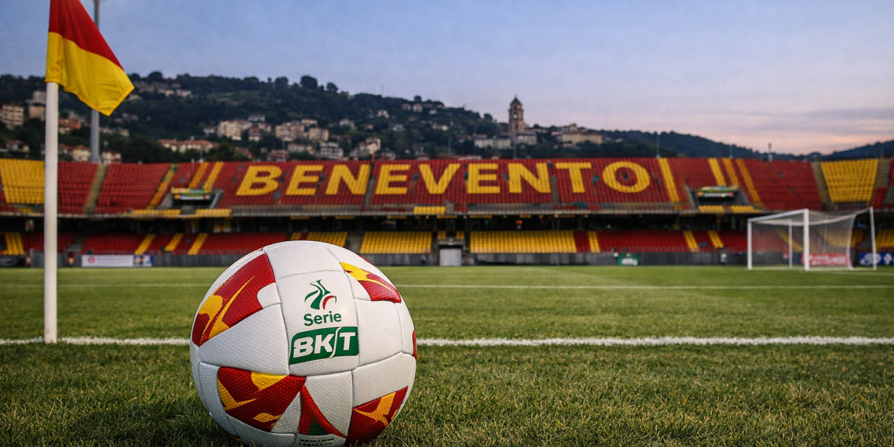 Serie B, il percorso del Benevento è già tracciato: soste, infrasettimanali e Natale in campo