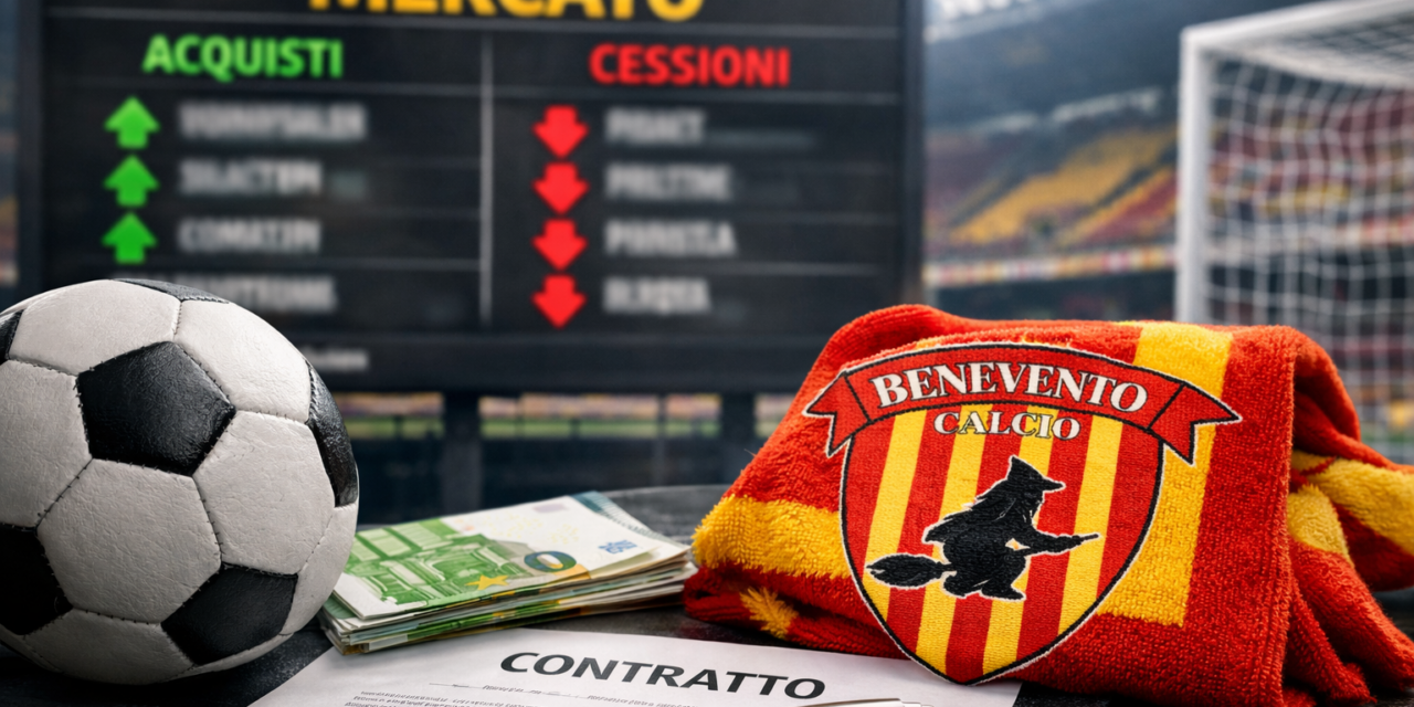 Benevento, mercato a due velocità: urgenze subito, colpi pesanti dopo