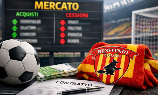 Benevento, mercato a due velocità: urgenze subito, colpi pesanti dopo