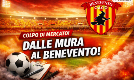 Benevento, difesa rinforzata: arriva Christian Dalle Mura