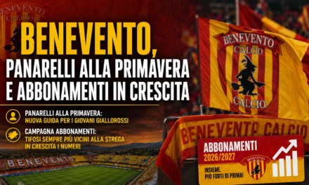 Benevento, Panarelli alla Primavera e abbonamenti in crescita