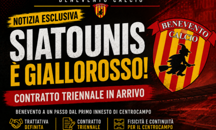 Siatounis al Benevento: pronto un triennale secondo le ultime indiscrezioni