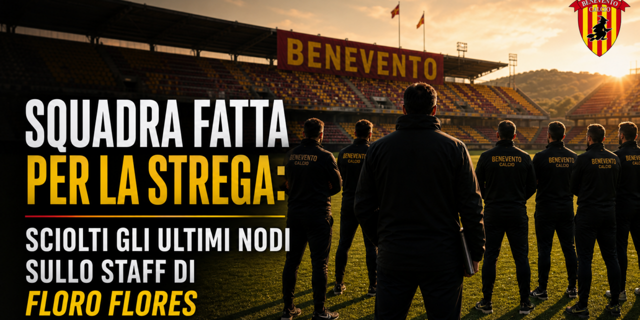 Squadra fatta per la Strega: sciolti gli ultimi nodi sullo staff di Floro Flores