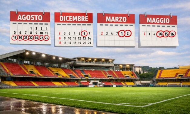 SERIE B, LA MAPPA DELLA STAGIONE: LE DATE CHE RIGUARDANO IL BENEVENTO