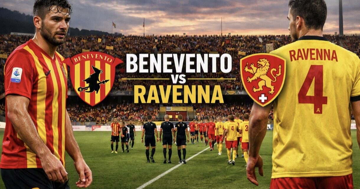 Benevento–Ravenna, debutto ufficiale: il Vigorito riapre il sipario sulla stagione