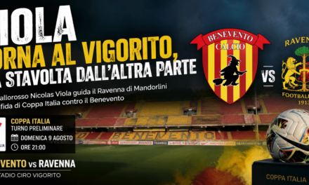 Viola torna al Vigorito, ma stavolta dall’altra parte