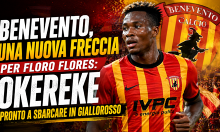 Benevento, una nuova freccia per Floro Flores: Okereke pronto a sbarcare in giallorosso