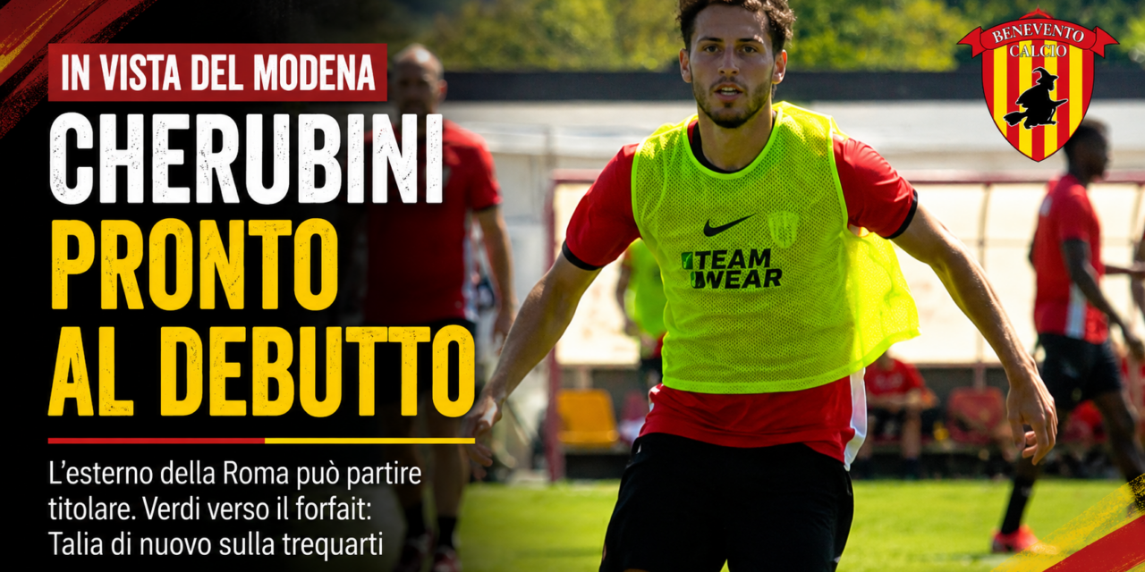 Cherubini può partire dall’inizio: il Benevento ridisegna l’attacco