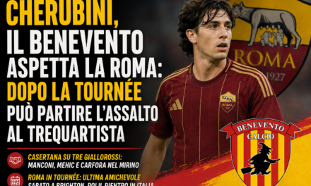 Cherubini, il Benevento aspetta la Roma: dopo la tournée può partire l’assalto al trequartista