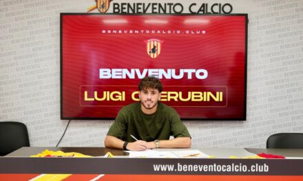Benevento, Cherubini è ufficiale: prestito oneroso e diritto di riscatto. Il modello è Della Morte