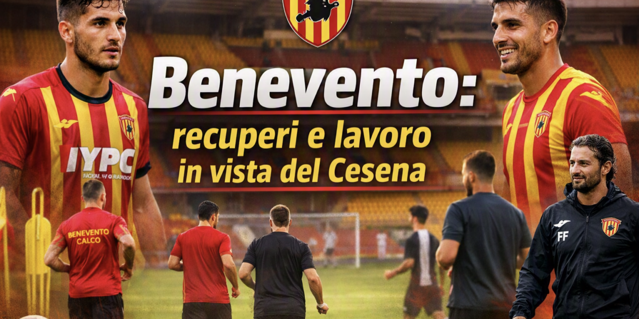 Benevento, la sosta porta due recuperi: Floro Flores ritrova Simonetti e Romano