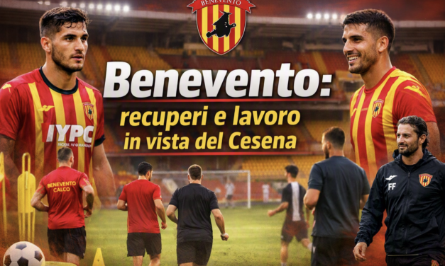 Benevento, la sosta porta due recuperi: Floro Flores ritrova Simonetti e Romano