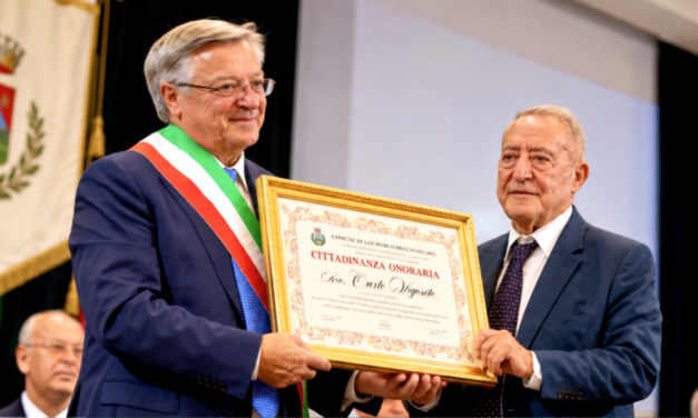 Vigorito cittadino onorario: San Marco celebra trent’anni di storia comune