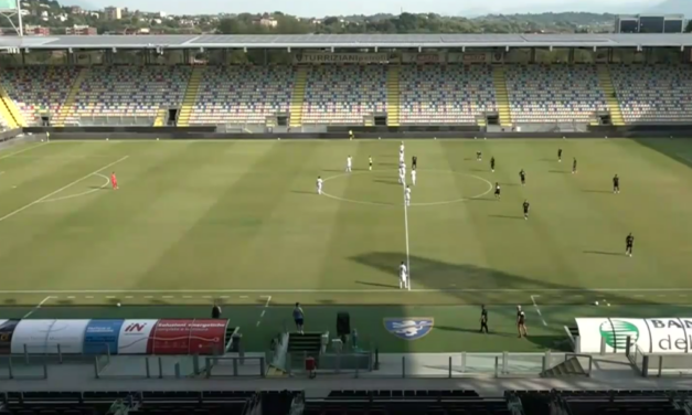 Frosinone-Benevento, il test allo Stirpe finisce 2-1: decide la punizione di Calò