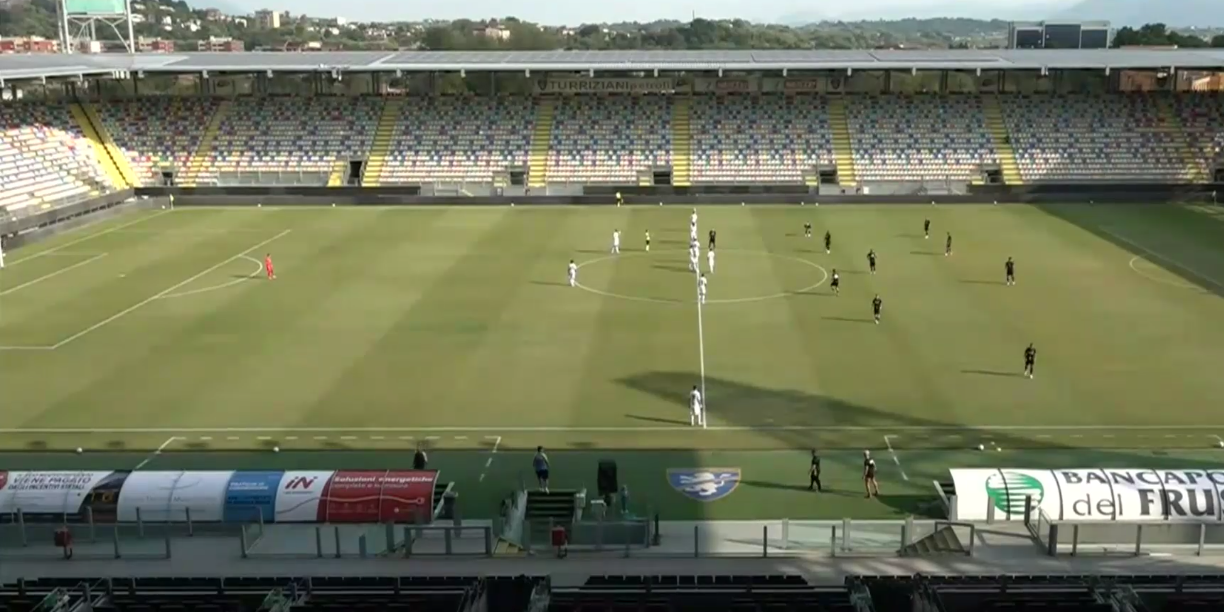 Frosinone-Benevento, il test allo Stirpe finisce 2-1: decide la punizione di Calò