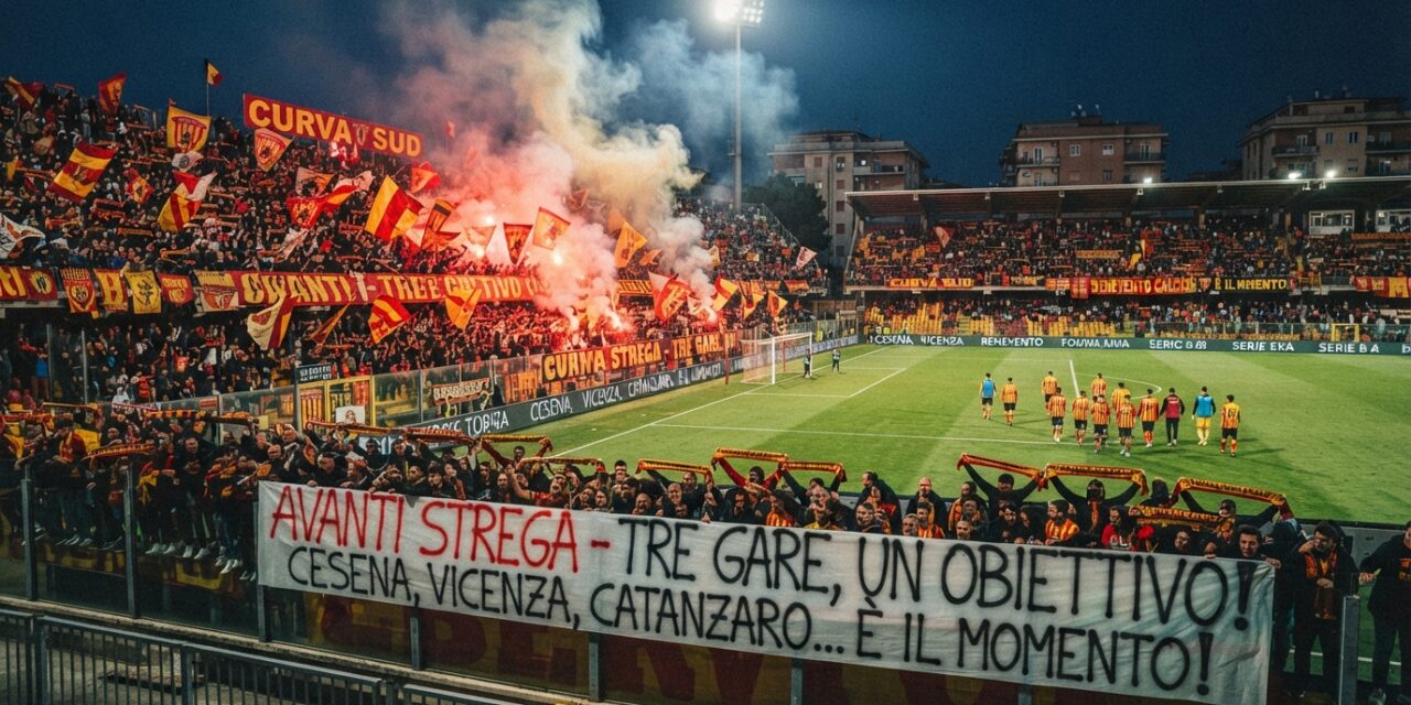 Benevento, tre tappe al Vigorito per svoltare