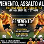 Benevento, assalto al poker: Beruatto verso il Vicenza, Cherubini cerca spazio